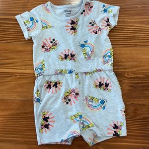 Primark Disney Baby Girl Romper • Size 9-12 mo